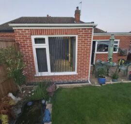 Image of a new recent extension from the outside