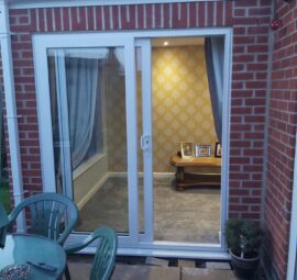 Image of a recently built extension from the outside